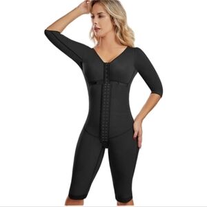 Faja Mia Compression Shapewear Post Surgery Post Partum Black Womens 3XL